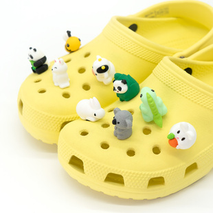 crocs洞洞鞋配饰套装高级男女cross卡骆驰可爱3D立体儿童鞋花配件