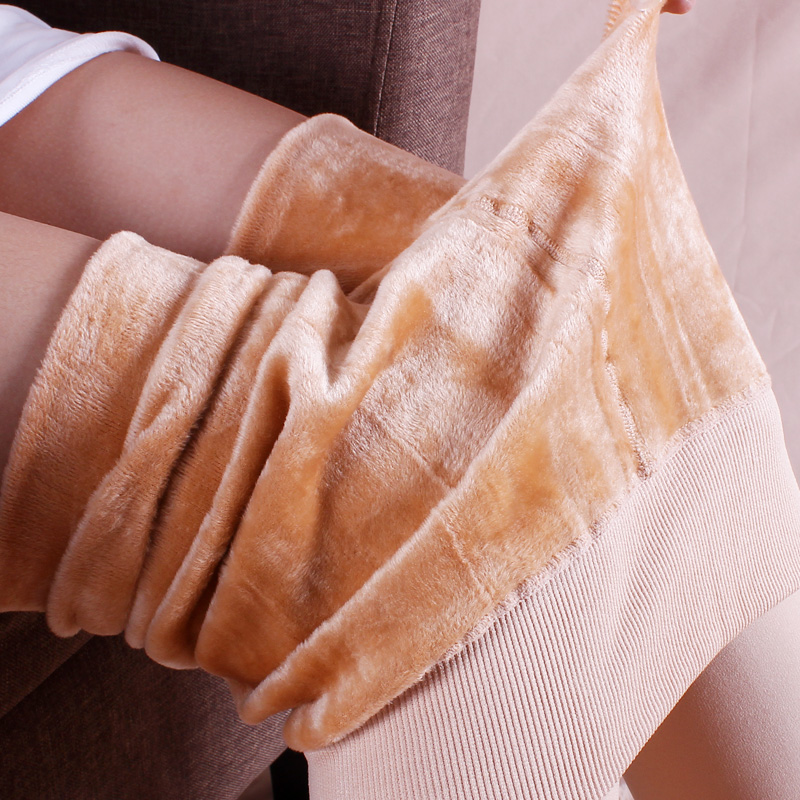 女士春秋神器加厚脚防勾丝冬款