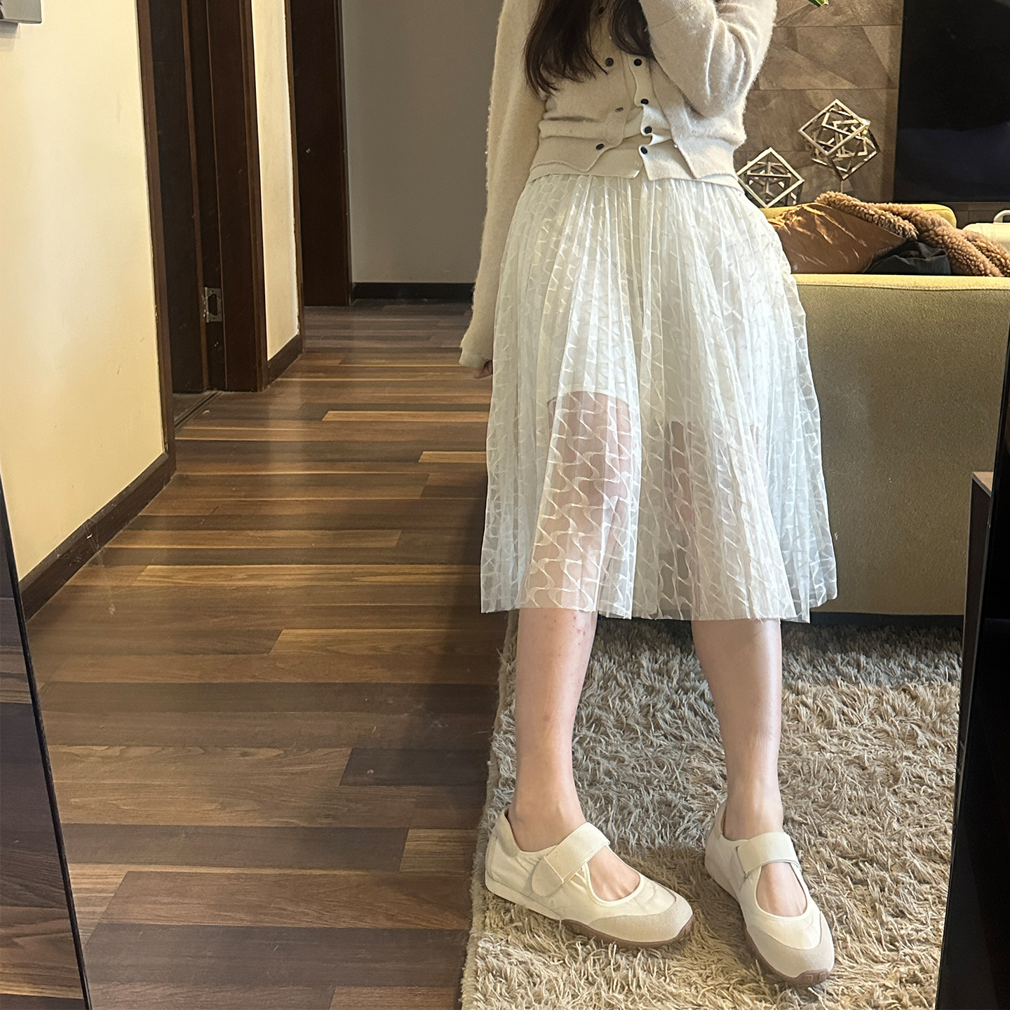 欧洲站牛翻皮魔术贴户外芭蕾运动鞋女透气舒适休闲饼干鞋ins真皮