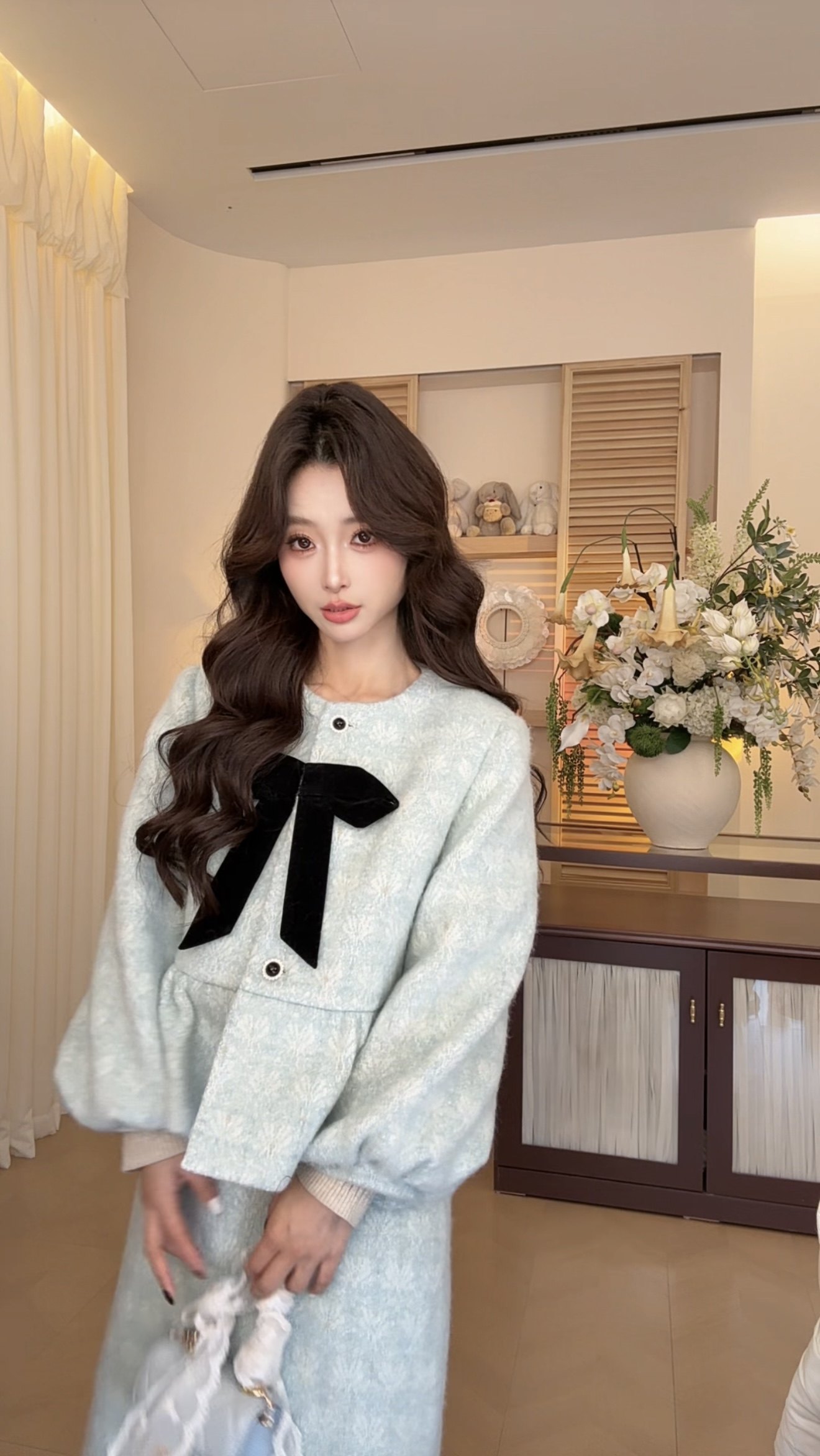 可可可欣【千金驾到羽绒套装】女装洋气时尚休闲原创小众老钱风