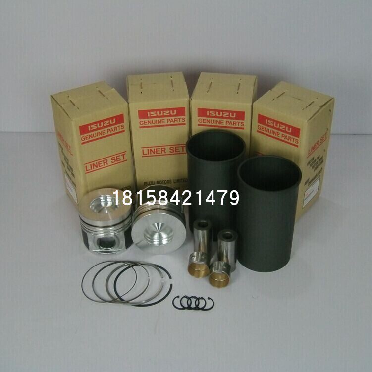 五十铃庆铃700p国四4hk1-tcg40四配套发动机4hk1缸套组件