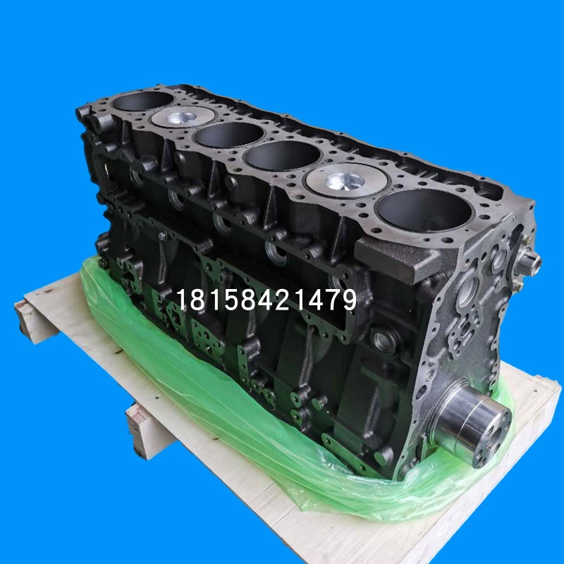 三菱6d16t加藤hd1430r 1023神钢中缸总成机体6d15 6d24 6d22缸体