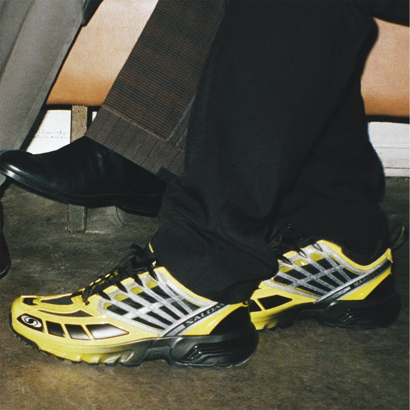 代购MM6 x Salomon ACS Pro萨洛蒙联名款复古机能风男女越野跑鞋