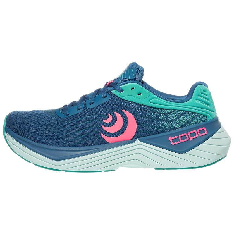 代购TOPO女士跑步鞋缓震轻便回弹训练鞋低帮系带户外马拉松