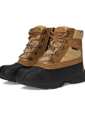 代购propet女士雪地靴保暖防滑透气轻便系带高帮防水加绒冬季