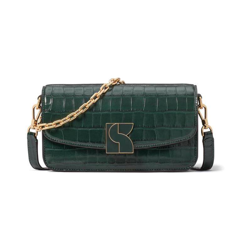 代购kate spade NEW YORK女士单肩包可调节肩带拉链隔层磁性闭合