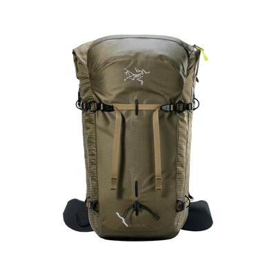 代购ARCTERYX始祖鸟男士滑雪背包防水拓展挂载尼龙37升双肩包