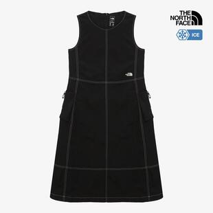 海外代购THE NORTH FACE/北面女士运动连衣裙速干透气无袖工装风