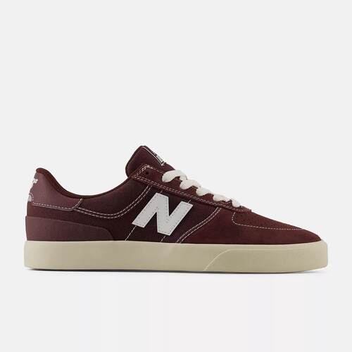 代购NEW BALANCE Numeric 272男女滑板鞋舒适脚感低帮酒红休闲鞋