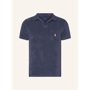 保暖加厚透气 polo ralph lauren男式 POLO领直筒短侧边开衩连帽衫
