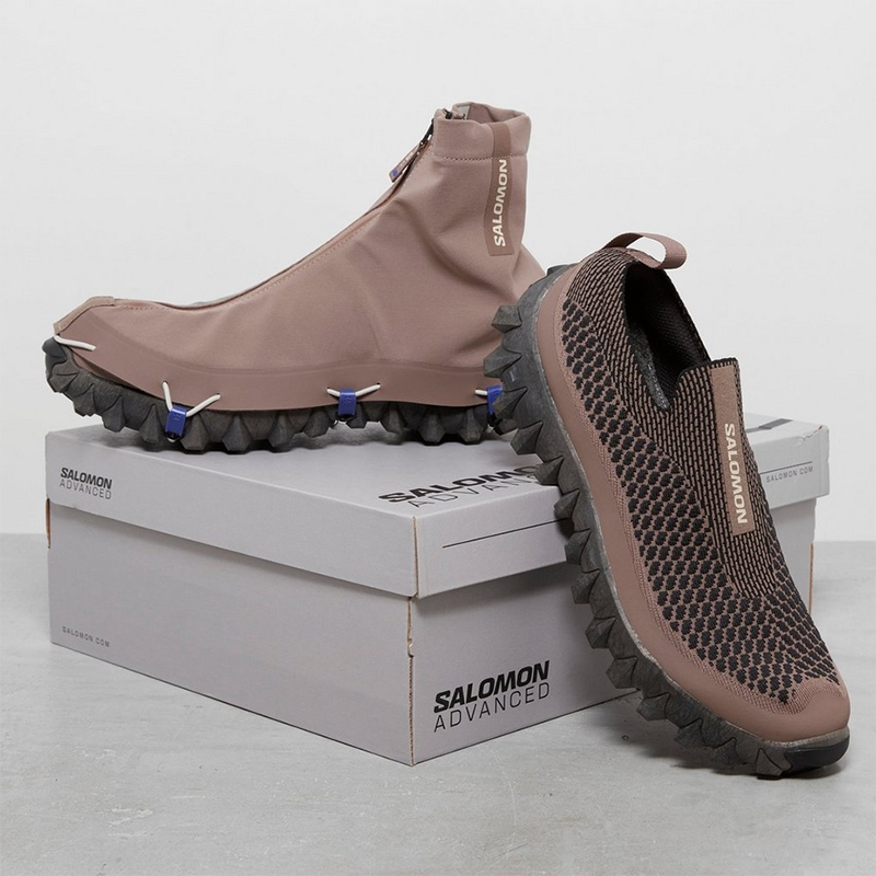 代购Salomon SNOWCLOG ADVANCED萨洛蒙可拆卸一脚蹬户外越野跑鞋