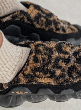 代购KEEN女士雪地靴保暖防滑缓震休闲鞋套脚拖鞋Hypowser Wrap