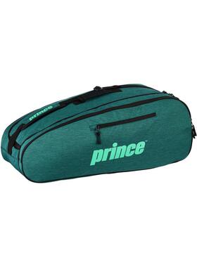 代购Prince王子网球包大容量收纳分隔储物肩背携带顶部提手绿色