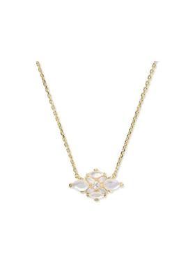 代购Kendra Scott女士项链优雅简约复古现代感金色合成水晶