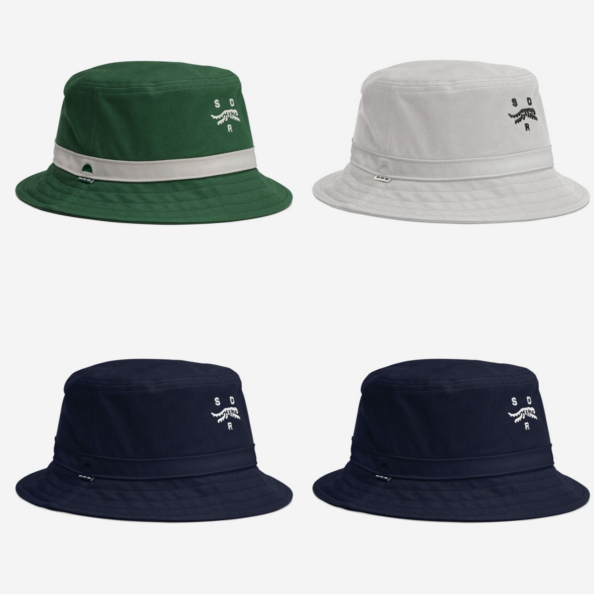 代购Sun day red Pines时尚舒适斜纹棉质渔夫帽男士高尔夫运动帽