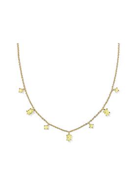 代购Kendra Scott女士项链简约优雅精致闪耀金色链条方形切割