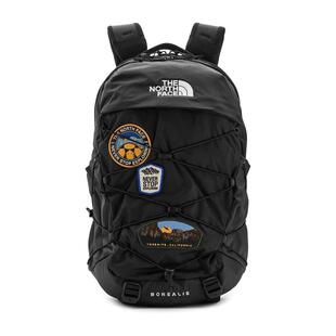 海外代购THE NORTH FACE/北面女士双肩背包可拆卸腰带胸带哨扣