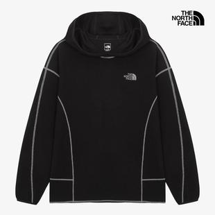 代购THE NORTH FACE北面男士卫衣保暖防风连帽加绒户外秋冬外套