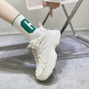 313233小码厚底内增高显瘦老爹鞋女2023春新款软底透气休闲运动鞋