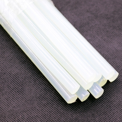 优质热熔胶棒 胶条 透明粘性强 直径7MM 11MM 长27CM