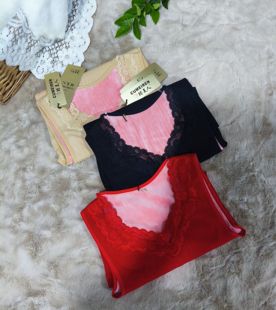 L实体店撤柜加绒背心保暖宝宝绒质感很好秋冬加厚内衣均码带弹力