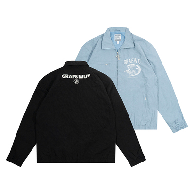 GRAF街头原创运动夹克拉链
