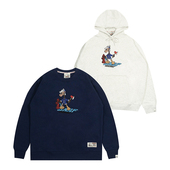 GRAF原创品牌 卫衣 重磅帽衫 24Vol.1 消防员鹿LeakDrip刺绣美式