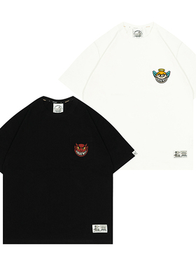 GRAF原创品牌【25Vol.2】GoofyFace天使恶魔凉感轻薄口袋美式短袖