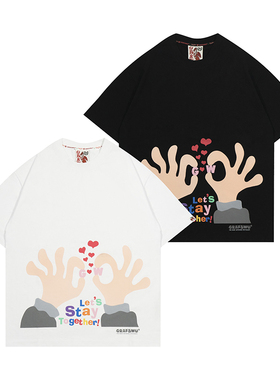 GRAF原创品牌【24Vol.2】StayTogether让我们在1起GW街头美式短袖