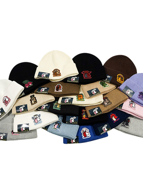 GRAF原创品牌BooGhost可爱鬼2.0天使恶魔苹果多款针织毛线冷帽