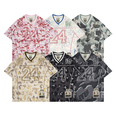 球衣风网眼美式迷彩24号短袖GRAF