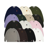 长袖 GRAF原创品牌 基础美式 简约刺绣天使恶魔多款 可爱鬼初代