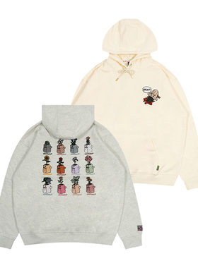 GRAF原创品牌【FlowerShop】12盆BooGhost可爱鬼2.0花卉毛圈帽衫