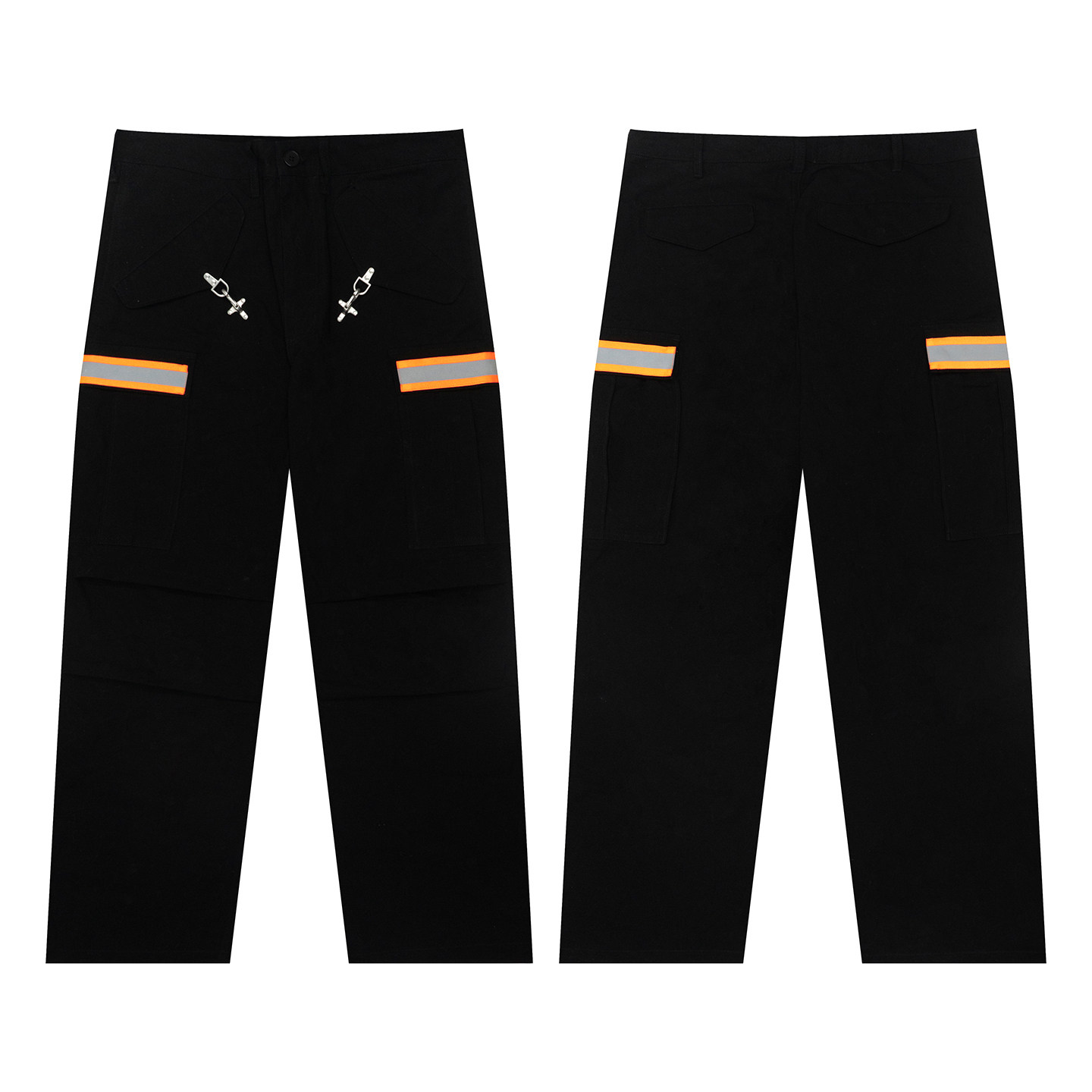 GRAF原创品牌【TheRemix】面料混音系列消防反光龙虾扣M65工装裤