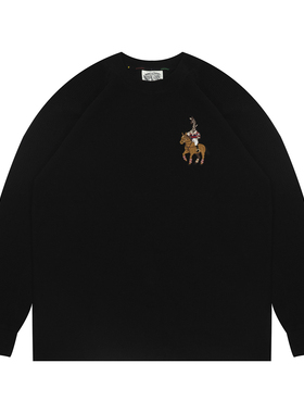 GRAF原创品牌【TheSample】基础采样系列马上有禄长颈鹿骑马长袖