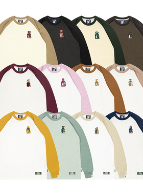 GRAF原创品牌【Shroom】BooGhost可爱鬼2.0魔幻蘑菇刺绣插肩长袖