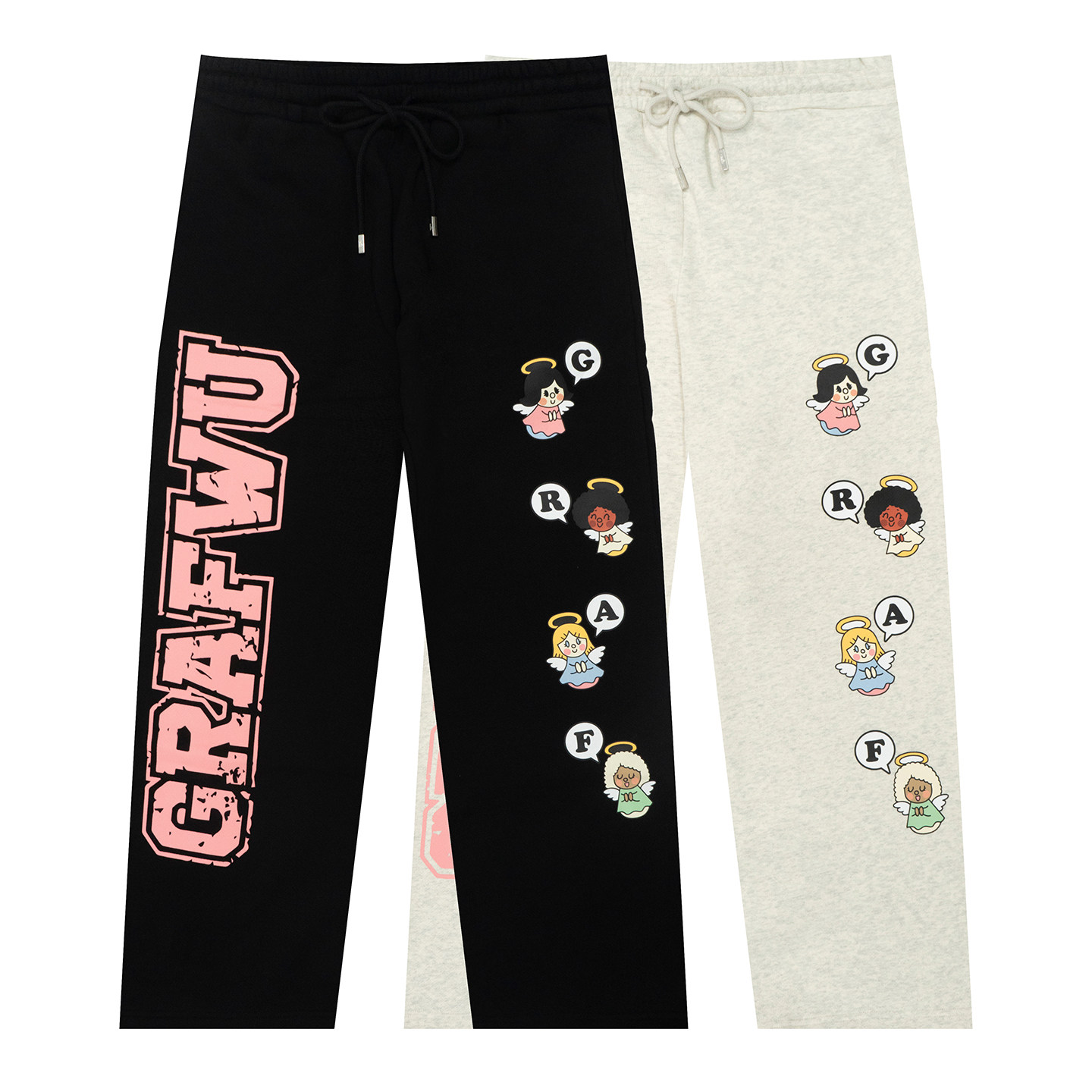 GRAF原创品牌祈祷天使女孩卫裤