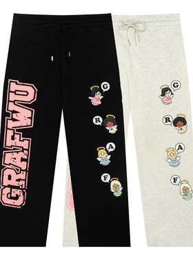 GRAF原创品牌【TheSample】基础采样系列四祈祷女孩天使拆卸卫裤