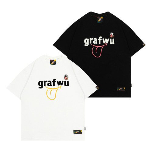 GRAF恶搞亚马逊棉可爱质短袖T恤