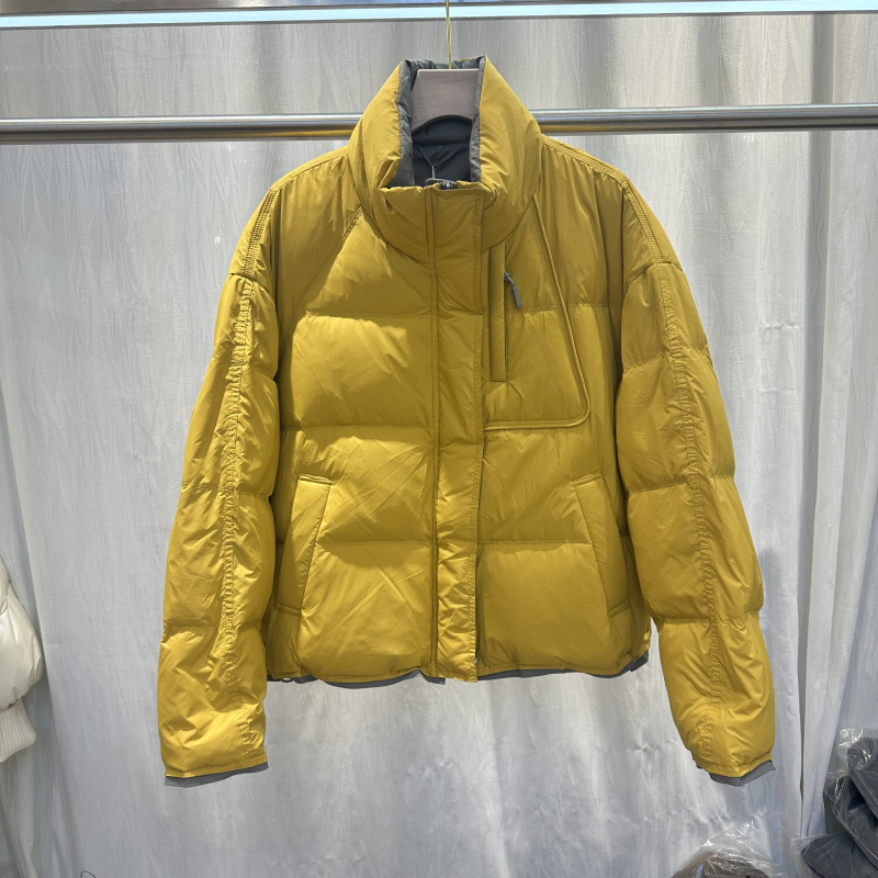 休闲立领短款加厚保暖羽绒服