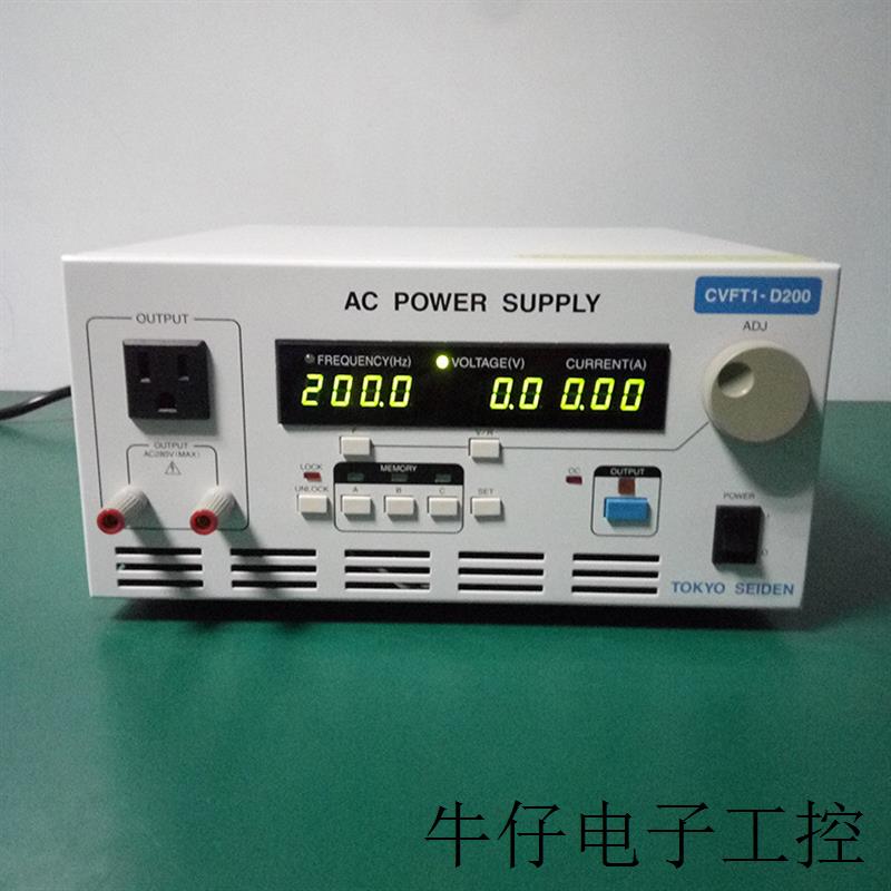 二手日本东京精密TOKYO SEIDEN滤波稳压电源CVFT1-D200