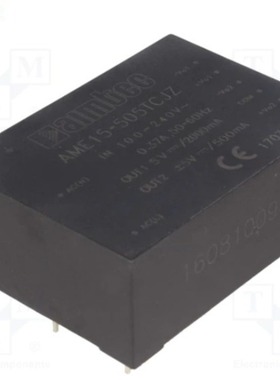 AME15-505TCJZ  AME15-512TCJZ  AME15-524DCJZ 转换器: AC/DC