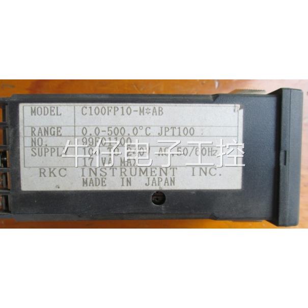 温控表 REX-C100FP10-M*AB 0-500度 JPT100 AC100-240V议价