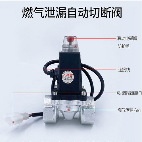 燃气电磁阀报警手动ZCRB