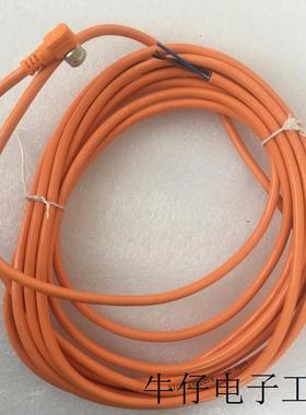 接插线M8 3芯弯头 5米 6022010