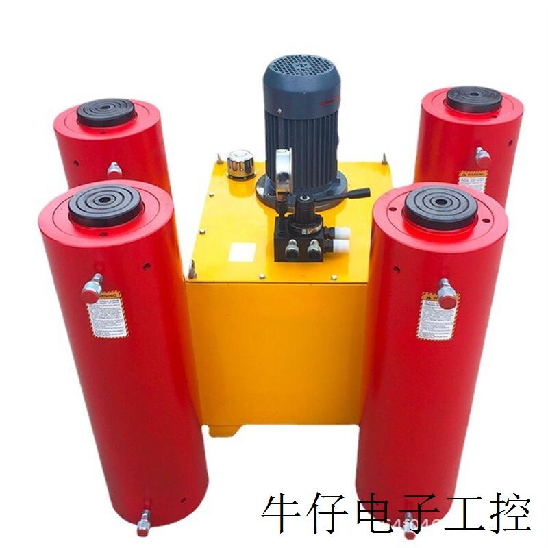 现货直销电动同步液压千斤顶一拖四50T100T150T200T320T500T600T