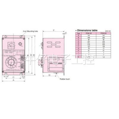 日本原装进口SINFONIA昕芙PCM102通风自冷制动器张力控制开关器议