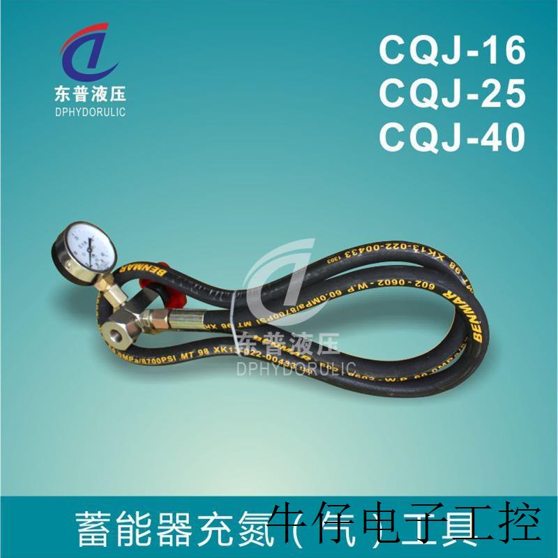 现货直销国标NXQ蓄能器CQJ型充氮工具  欧标5/8 7/8 5/16 六合一