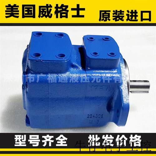 现货直销现货20V8A1A22R威格士液压油泵 VICKERS定量叶片泵 法兰
