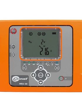 进口波兰SONEL MRU-30 接地电阻和土壤电阻率仪高精度防雷检测